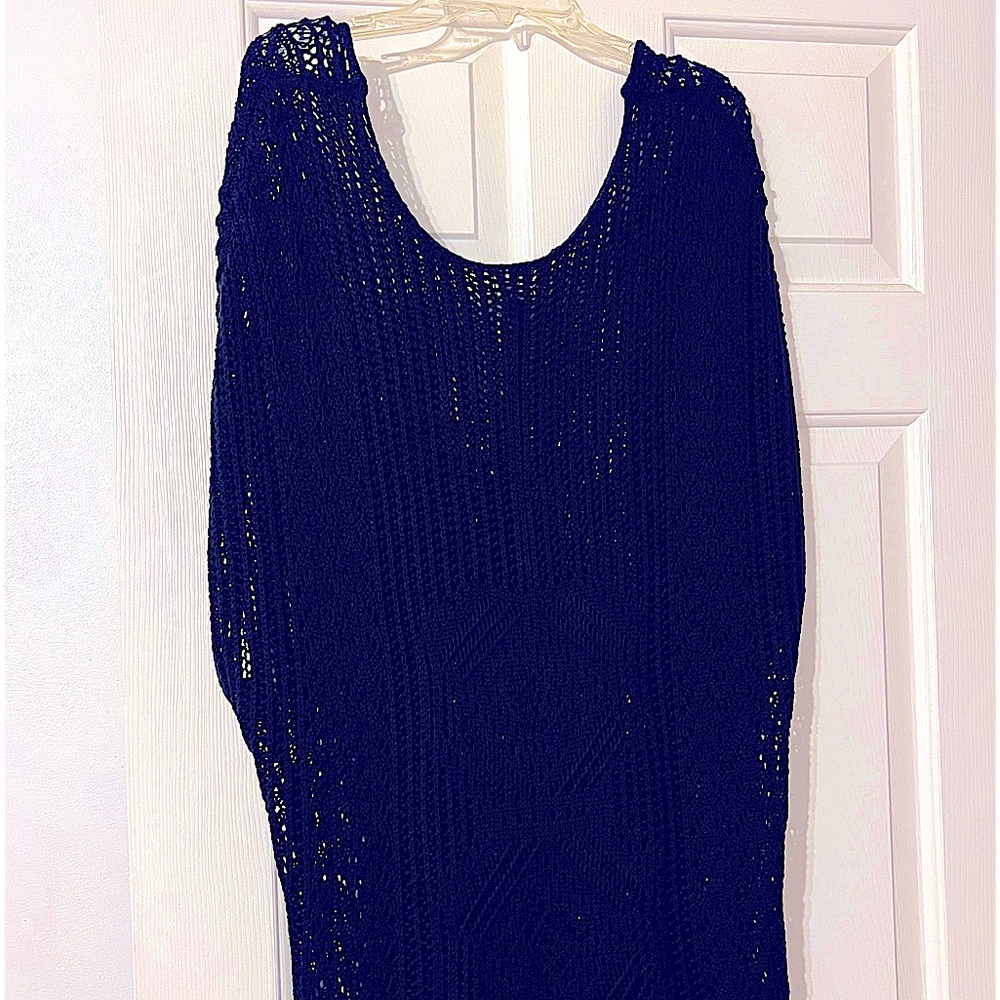 Soho, New York and Company, black neck top